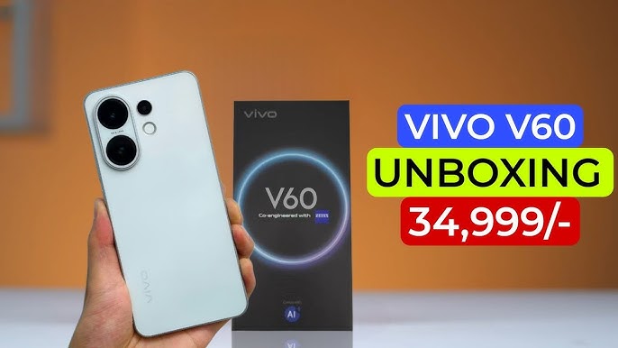Vivo V60 5G Smartphone 2025 – Full Specifications, Price in India, Camera, Battery, Display and Latest Features